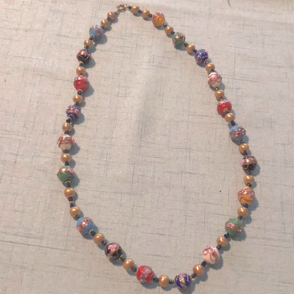 Beautiful Multicolor Beaded Necklace